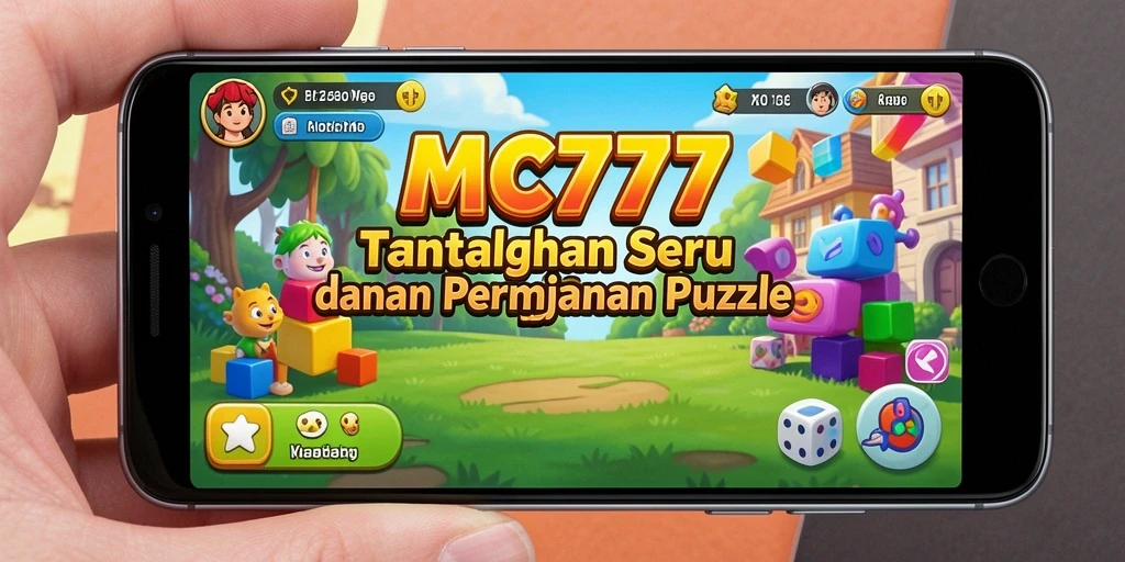 Tampilan gameplay MC777 yang seru dengan tantangan puzzle.